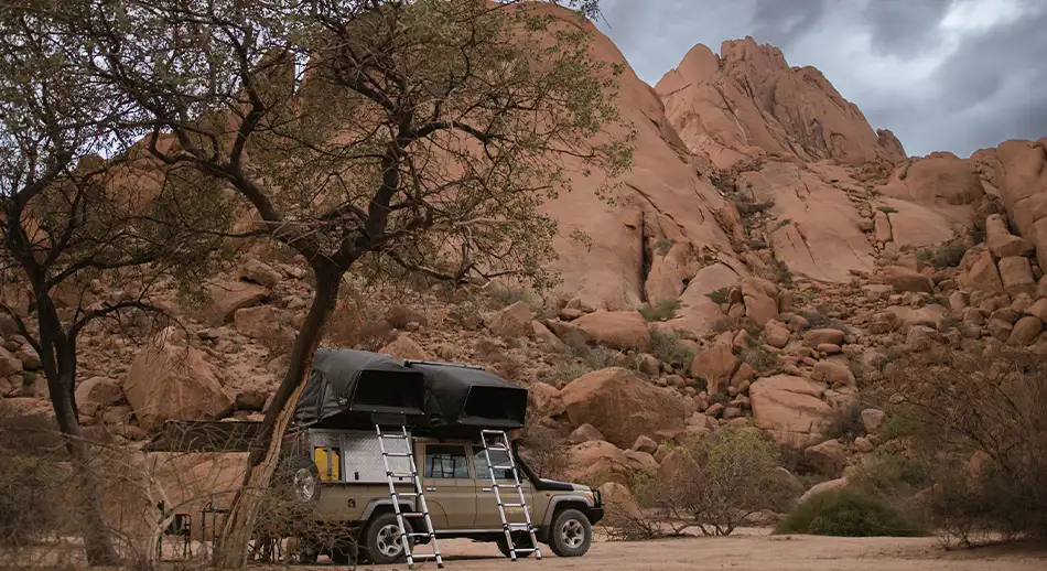 Explore-Namibia-Extra Optionen für Ihre 4×4 Autovermietung